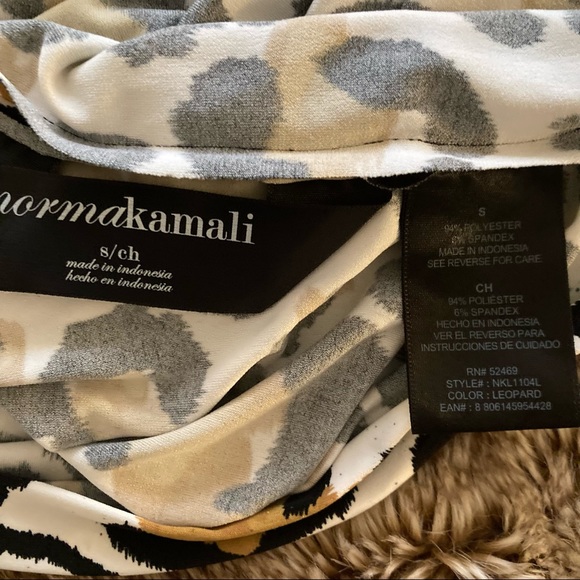 Norma Kamali small leopard print tank - Picture 4 of 5